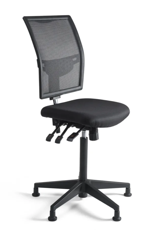 Bedrijfsstoel hoog, mesh nylon