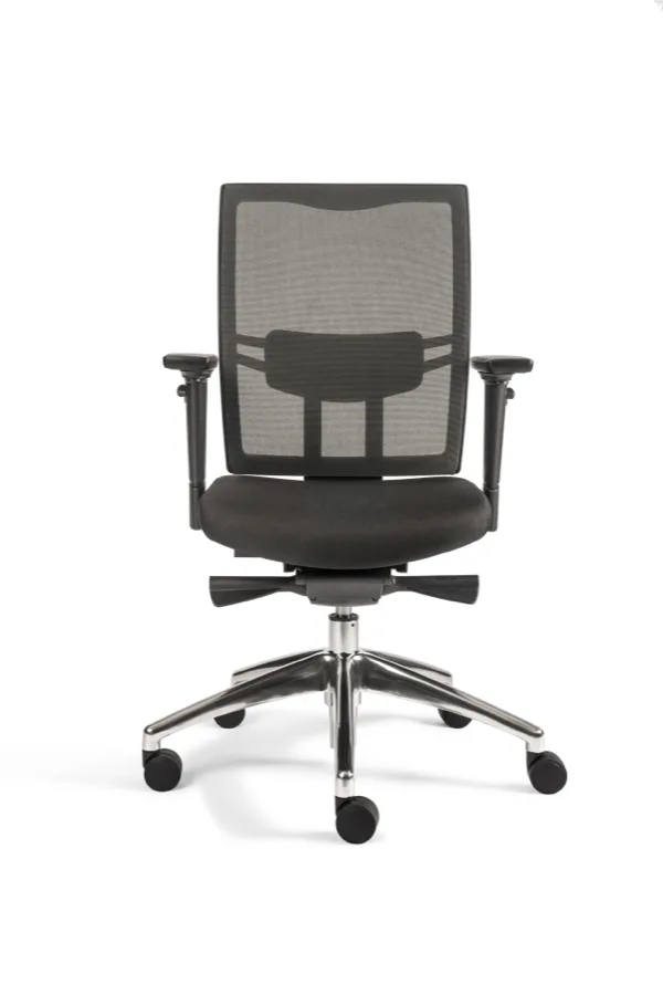 706+ Edition alu, rug in K&R mesh zwart 2