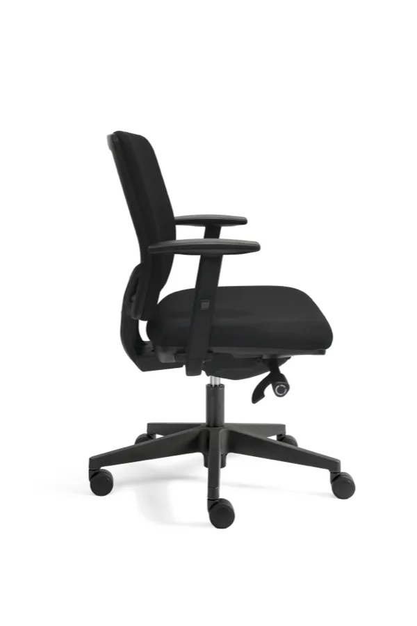 A300, rug in mesh zwart 4