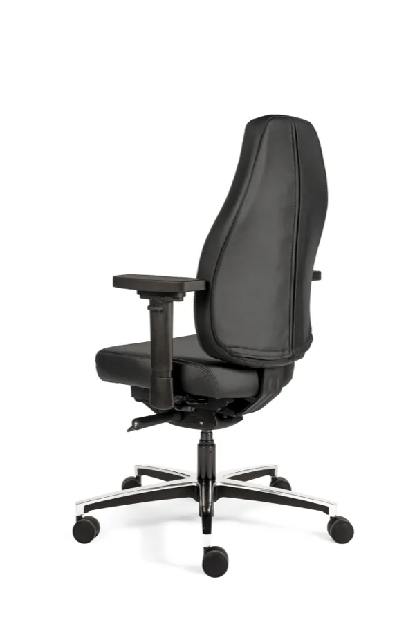 Therapod X, in zwart leder 4