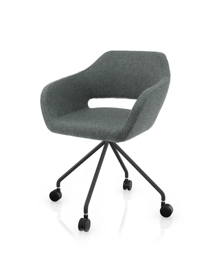 F70 wolvilt Fenice middengrijs 602 - frame chroom 3
