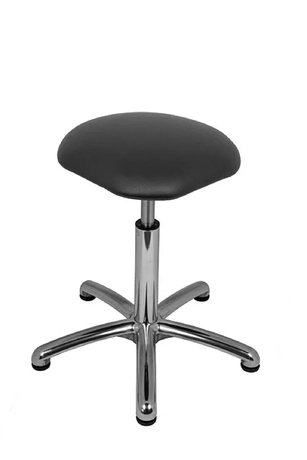 Balergo Plus Zwart (Chroom onderstel)