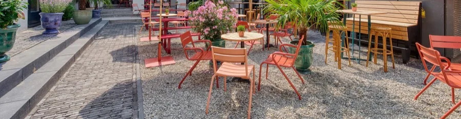 Satelliet terras